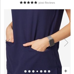 Figs Casma style scrub top